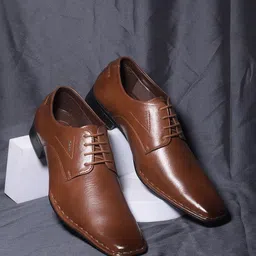 Bata Men Textured Round Toe Formal Derbys-image-49