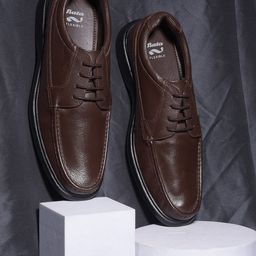 Bata Men Textured Formal Derbys-image-54
