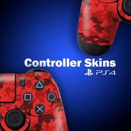 Elton PS4 Controller Designer 3M Skin for PlayStation 4, PS4 Slim, Ps4 Pro Dual Shock Remote Wireless Controller - Skin for One Controller Only + 2 Led bar Decal Free image 3