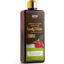 WOW SKIN SCIENCE Set Of 2 Apple Cider Vinegar Foaming Body Wash - 250ml Each image 2