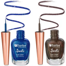 FORFOR Set of 2 Sparkle Water-Proof Liquid Glitter Eyeliners 7ml Each - Shades 06 & 07-8