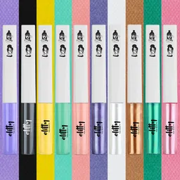 Elitty Teen Girls Set Of 10 Eye Gotta Feeling Smudge Proof Metallic Pop Eyeliner-36