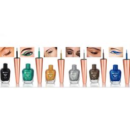 krayons Set of 6 Insta Dri Sparkling Waterproof Eye Liners - 7 ml Each-46