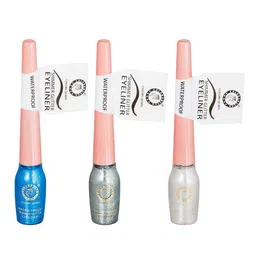 Colors Queen Set Of 3 Waterproof Shimmer Glitter Eyeliner - 5 ml Each-1