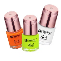 krayons Set of 3 Crazy Long Lasting Gel Nail Enamel - 8 ml Each-6