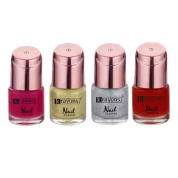krayons Set of 4 Crazy Long Lasting Gel Nail Enamel - 8 ml Each-54