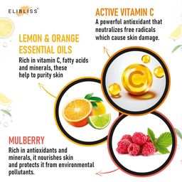 ELIBLISS Vitamin C Set Of 2 Face Wash 50ml Each image 2