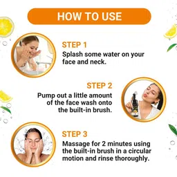 ELIBLISS Vitamin C Set Of 2 Face Wash 50ml Each image 3