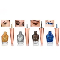 krayons Set of 4 Insta Dri Sparkling Waterproof Eye Liners - 7 ml Each image 2