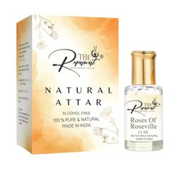 THE RUPAWAT Perfumery House Roses Of Roseville Natural & Alcohol Free Attar - 12 ml-image-34