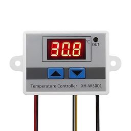 Hexonix XH-W3001 Digital Display Temperature Controller 220V 10A | LED Temperature Controller with Thermostat Control Switch Probe - (Pack of 2) image 5