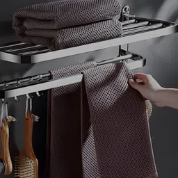 Well Set Steel Solid Stainless Steel Bathroom Caddy-image-8