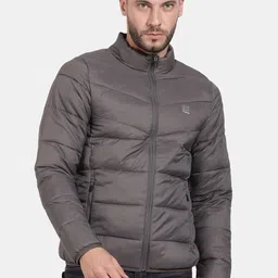 t-base Men Solid Nylon Insulator Puffer Jacket-22