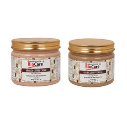 BEAUCODE BIOCARE Set of Arabica Coffee Mask & Cream For All Skin Types - 500g each-16