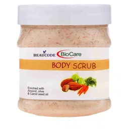 BEAUCODE BIOCARE Body Scrub with Almond & Carrot Seed Oil - 250ml-40