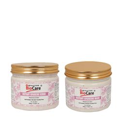 BEAUCODE BIOCARE Set of Instant Sparking Scrub & Mask For All Skin Types - 500g each-6