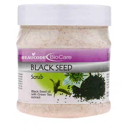 BEAUCODE BIOCARE Black Seed Face Scrub with Green Tea Extract - 250ml-50
