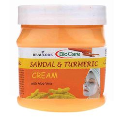 BEAUCODE BIOCARE Sandal & Turmeric Face Cream with Aloe Vera - 250 ml-44