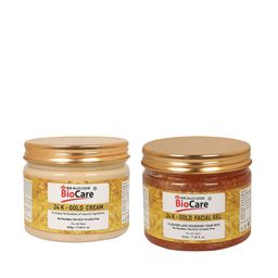 BEAUCODE BIOCARE Set of 2 24K Gold Face and Body Gel and Cream-18