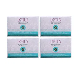 Lotus Organics+ Set Of 4 Diamond Radiance Facial Kit - 54 g Each-91