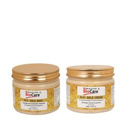 BEAUCODE BIOCARE Set of 24K Gold Cream & Mask For All Skin Types - 500g each-43
