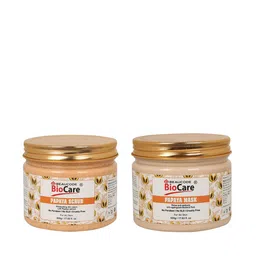BEAUCODE BIOCARE Set of 2 Papaya Face & Body Scrub & Mask - 500 g each-45