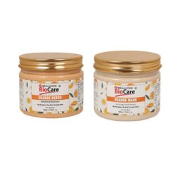 BEAUCODE BIOCARE Set of Orange Scrub & Mask For All Skin Types - 500g each-39