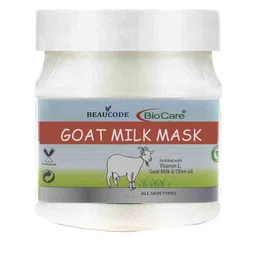 BEAUCODE BIOCARE Goat Milk Face Mask With Vitamin E & Olive Oil - 250ml-83