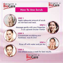 BEAUCODE BIOCARE Set of Instant Sparking Scrub & Mask For All Skin Types - 500g each image 2