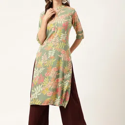 Divena Floral Printed Kurta-image-26