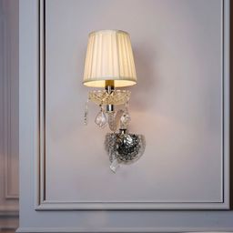 Fos Lighting Off White Frustum Shaped Glass Wall Lamp-19