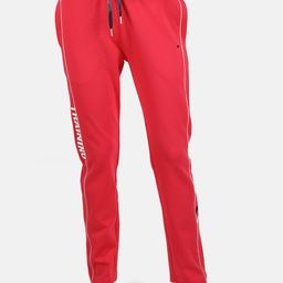 Monte Carlo Red Mid-Rise Lounge Pants-image-55