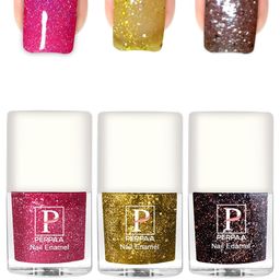 PERPAA 3Pcs Long Lasting Gel Nail Polish - 5ml Each - Light Pink, Yellow, Brown-21