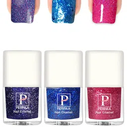 PERPAA 3Pcs Long Lasting Gel Nail Polish - 5ml Each - Royal Blue, Turquoise, Light Pink-image-29