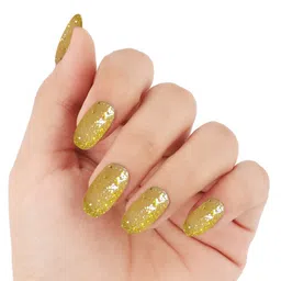 PERPAA Set Of 3 Glitter Light Flashing Sparkly Gel Nail Polish - 5ml Each image 3