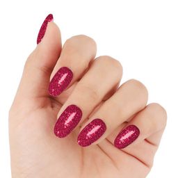 PERPAA Set Of 4 Glitter Light Flashing Sparkly Gel Nail Polish - 5ml Each image 2