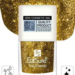 ForSure Set of 4 High Shine Glitter Long Lasting Nail Enamel 5ml each - Shade 98-99-100-89 image 4