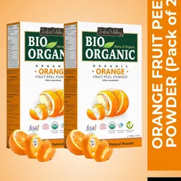 Indus Valley Pack of 2 Bio Organic Orange Peel Powder-9