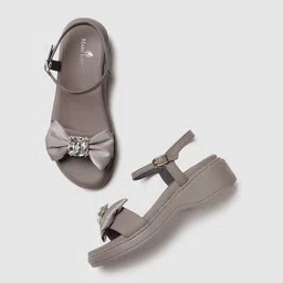 Marc Loire Bow Detailed Wedge Heels-46