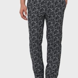 URBAN SCOTTISH Men Printed Pure Cotton Lounge Pants-image-90