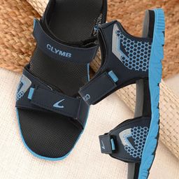 CLYMB Men Velcro Sports Sandals-image-73