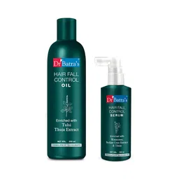 Dr. Batras Combo Of Hair Fall Control Oil 200ml & Hair Fall Control Serum 125ml-56
