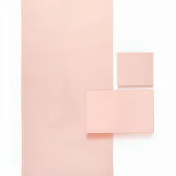 Liveology Pink 3 Pieces Solid 200 GSM Towel Set-image-1