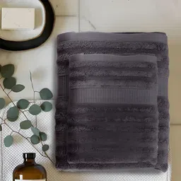 MUSH Grey 2 Pieces 100% Bamboo 500 GSM Towel-15