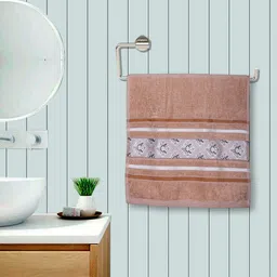 RANGOLI Set Of 5 Solid 450 GSM Cotton  40 x 60 CM Hand Towel-24