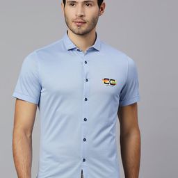 Thomas Scott Cricket Club Collection Classic 4 Way Stretch Slim Fit Casual Shirt-image-12