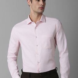 Louis Philippe Slim Fit Textured Self Design Formal Shirt-image-19