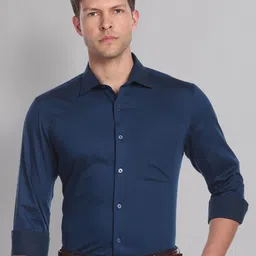 AD By Arvind Cotton Spread Collar Formal Shirt-picture-12