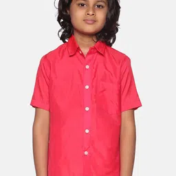 Sethukrishna Boys Rose Relaxed Casual Shirt-42
