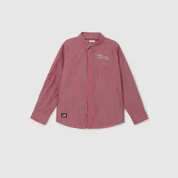max Boys Micro Checks Opaque Checked Casual Shirt-picture-17